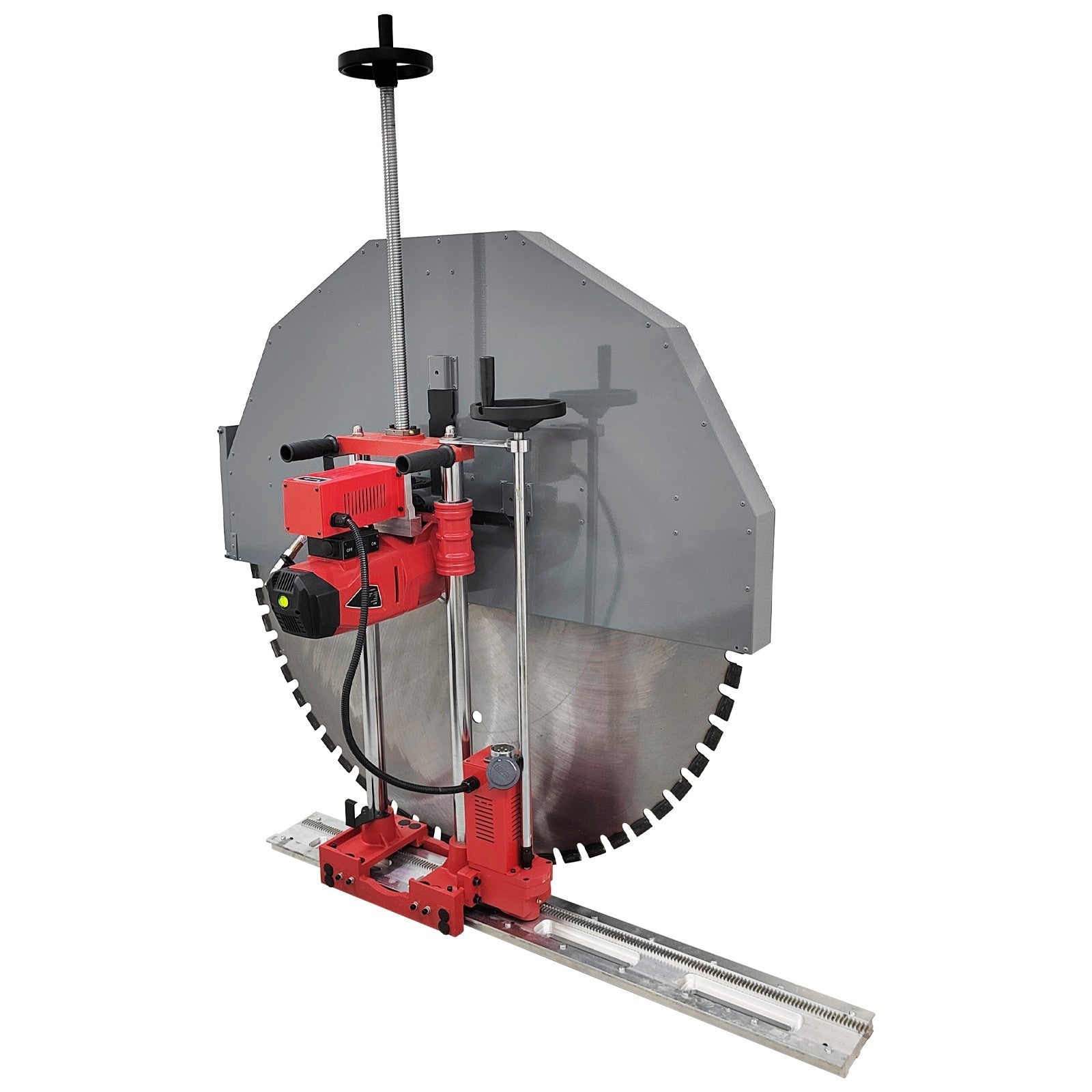  220V Automatic Concrete Brick Wall Cutting Machine 20.1″Cutting Depth 11800W