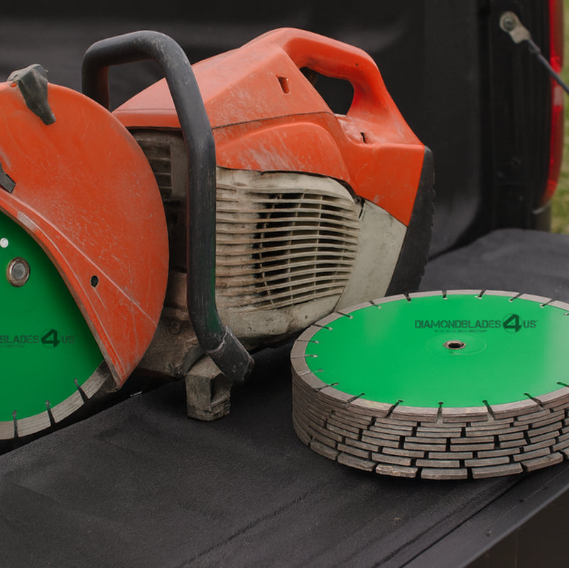 10 - 14" DIAMOND SAW BLADE 4 CONCRETE BRICK BLOCK STONE ROCK MASONRY 15MM