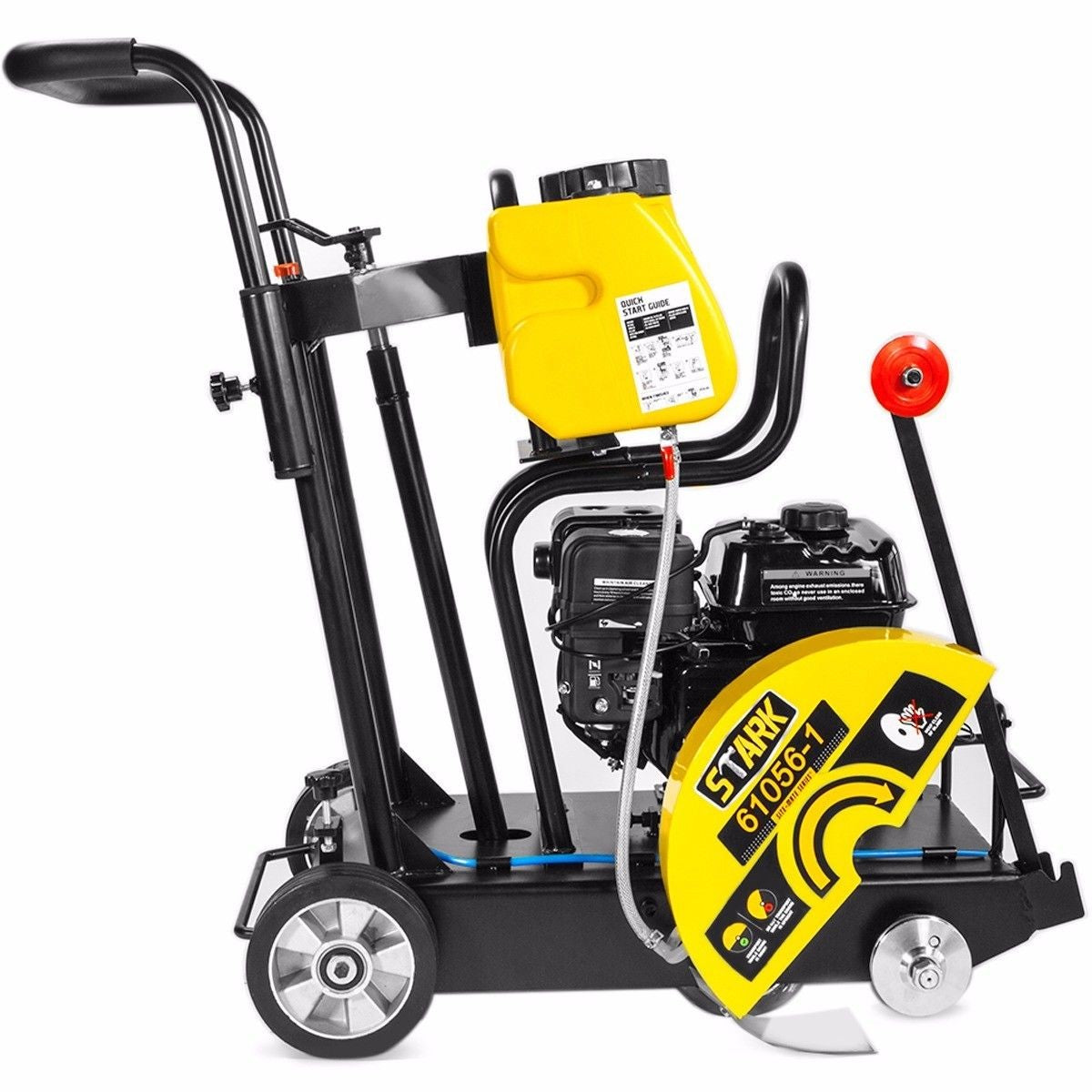 Stark USA 14" Walk behind Concrete Floor Cut off Saw with Briggs Stratton Engine