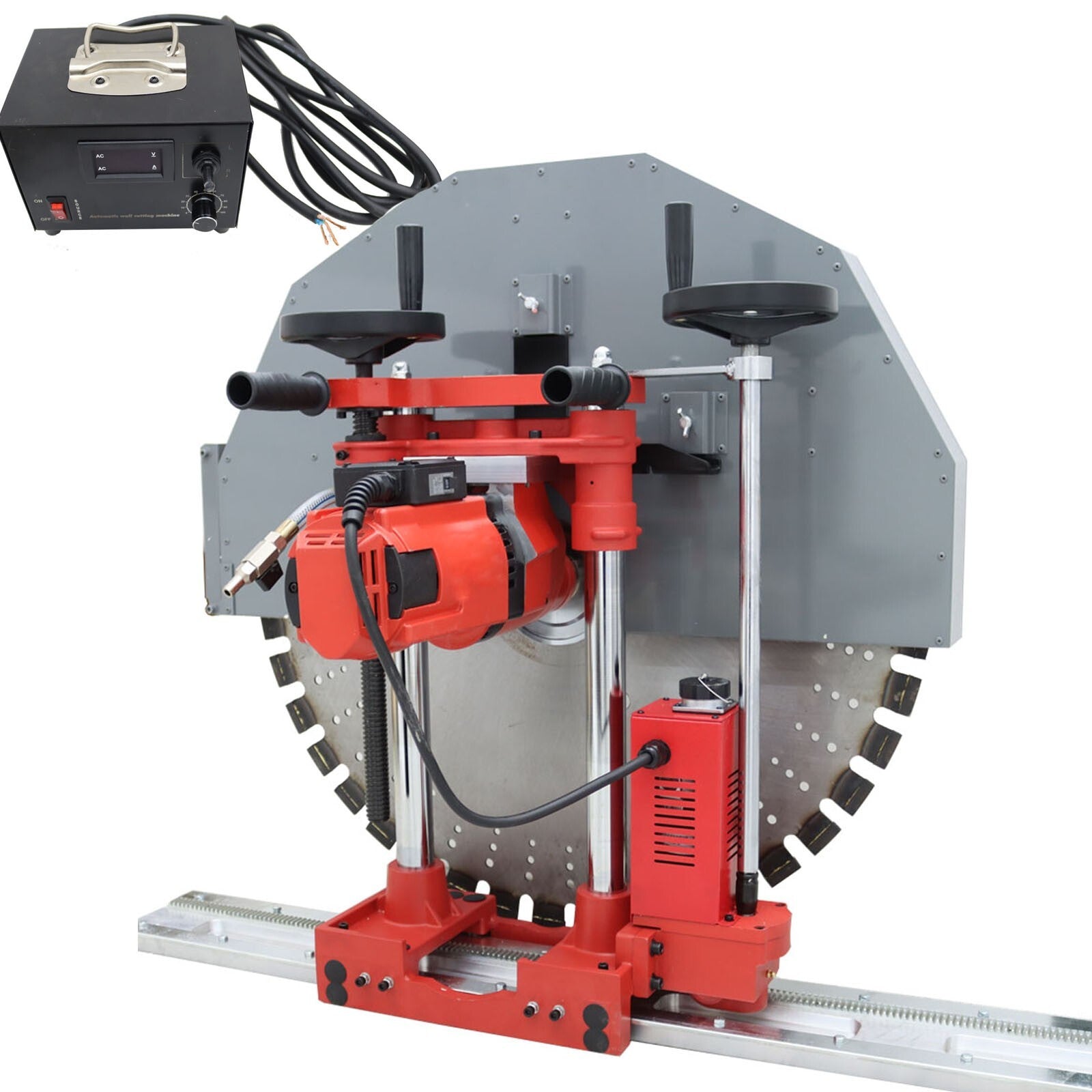 Concrete Saw Wall Cutting Machine 220V 16.1″Cutting Depth Concrete Wall Chaser
