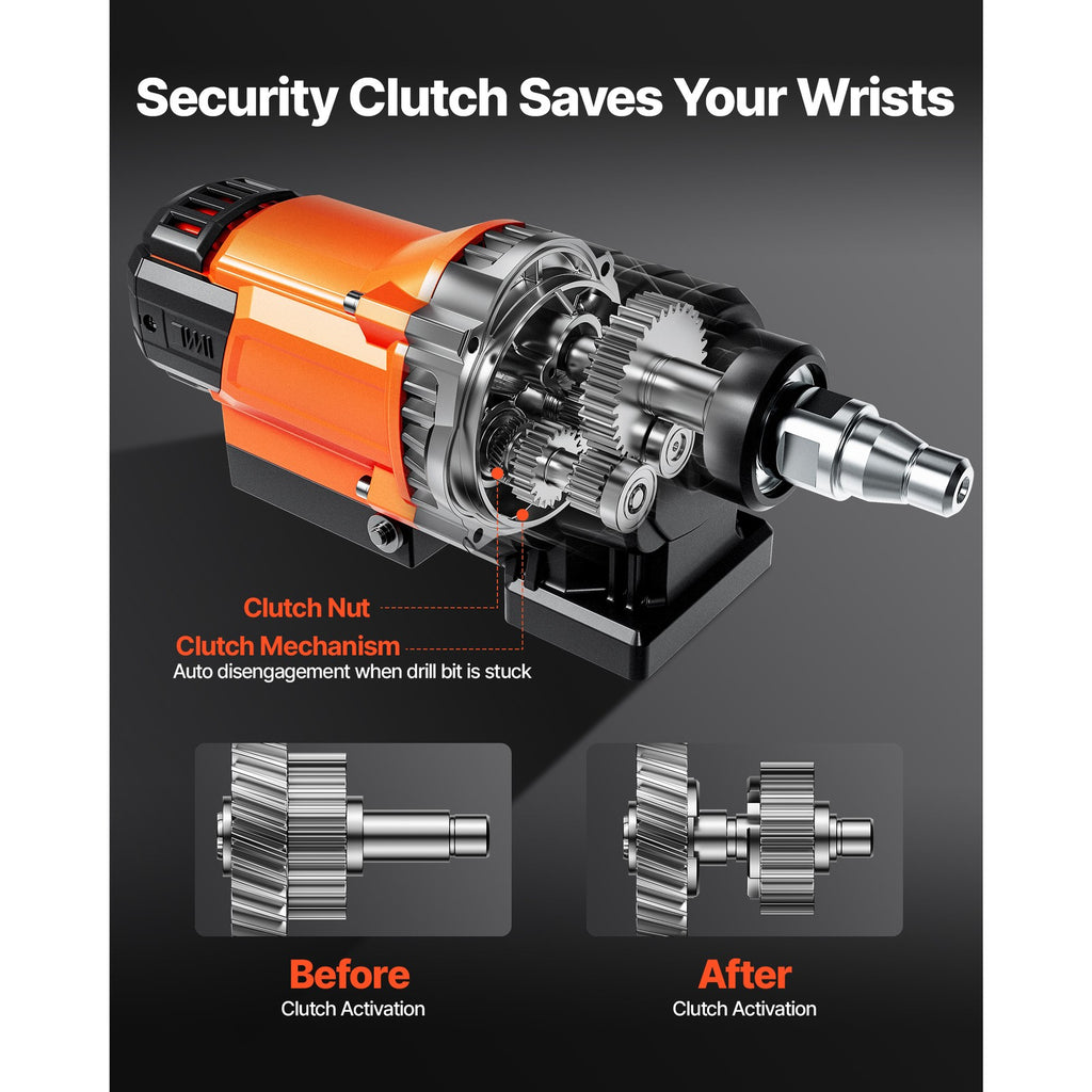 Diamond Core Drill Machine Concrete Core Drill Rig with Stand 8 in 3000W