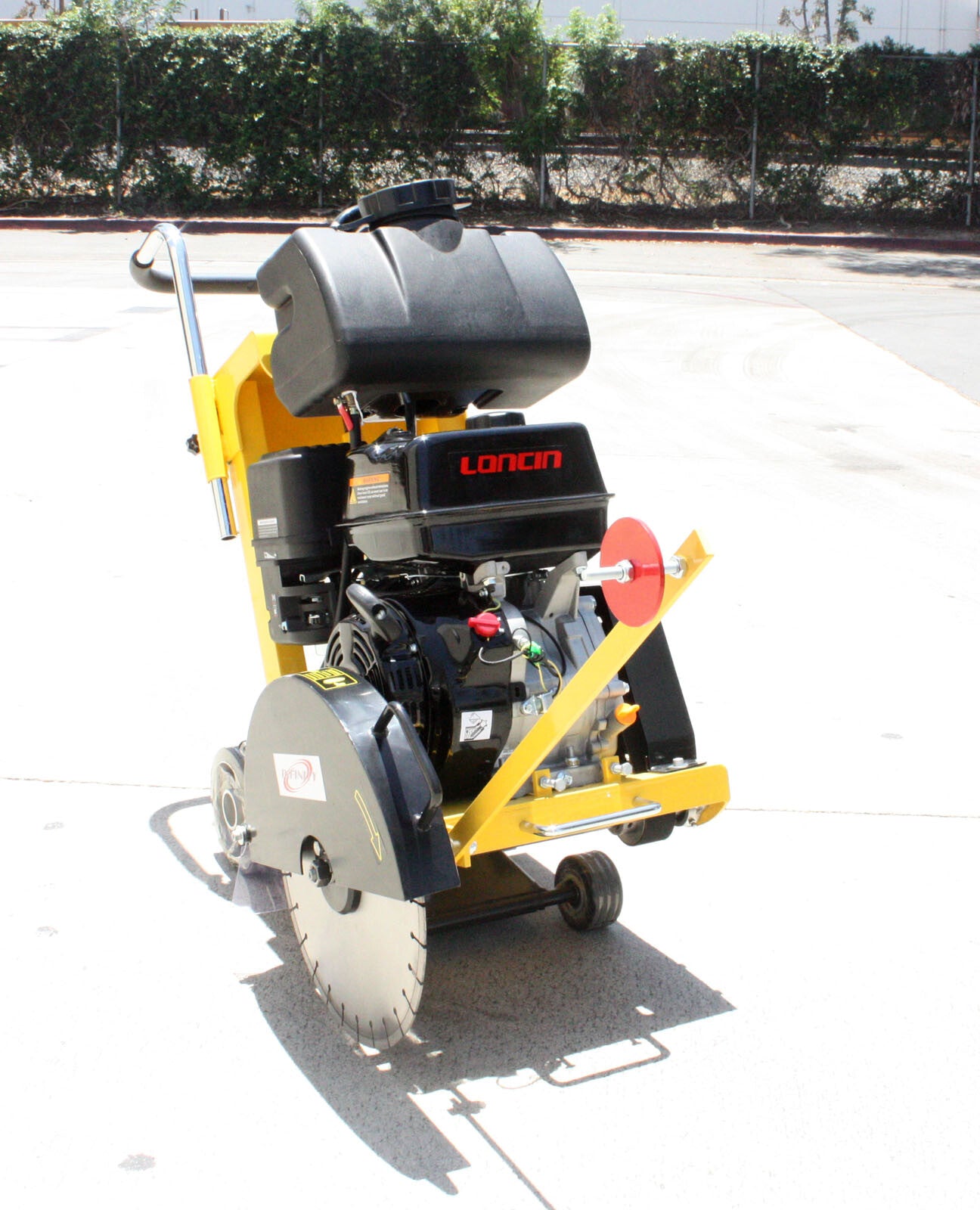 420Cc 14HP Gas Power Walk behind Push Pavement Concrete 16" Cut off Saw W/ Blade