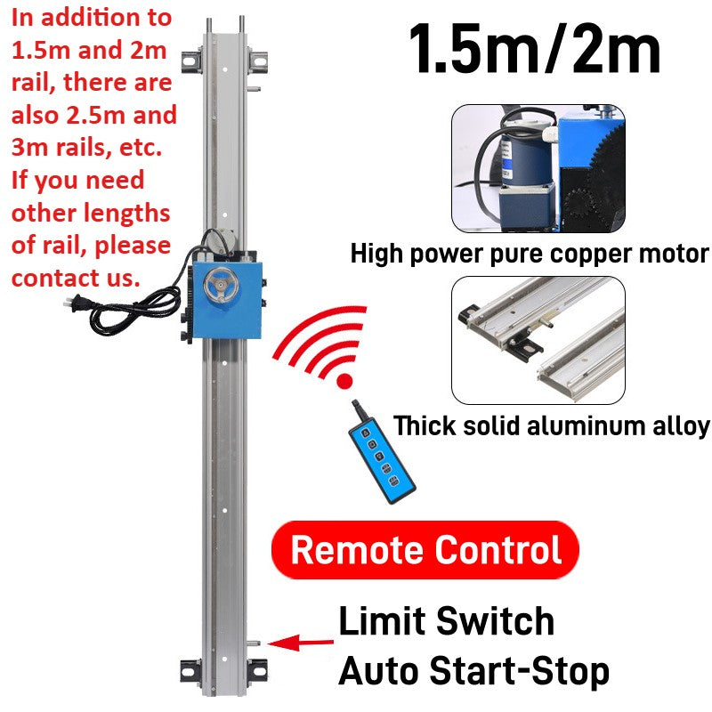 220V 8980W 29Cm/39Cm/49Cm Ring Saw Concrete Wall Cutting Machine with Guide Rail