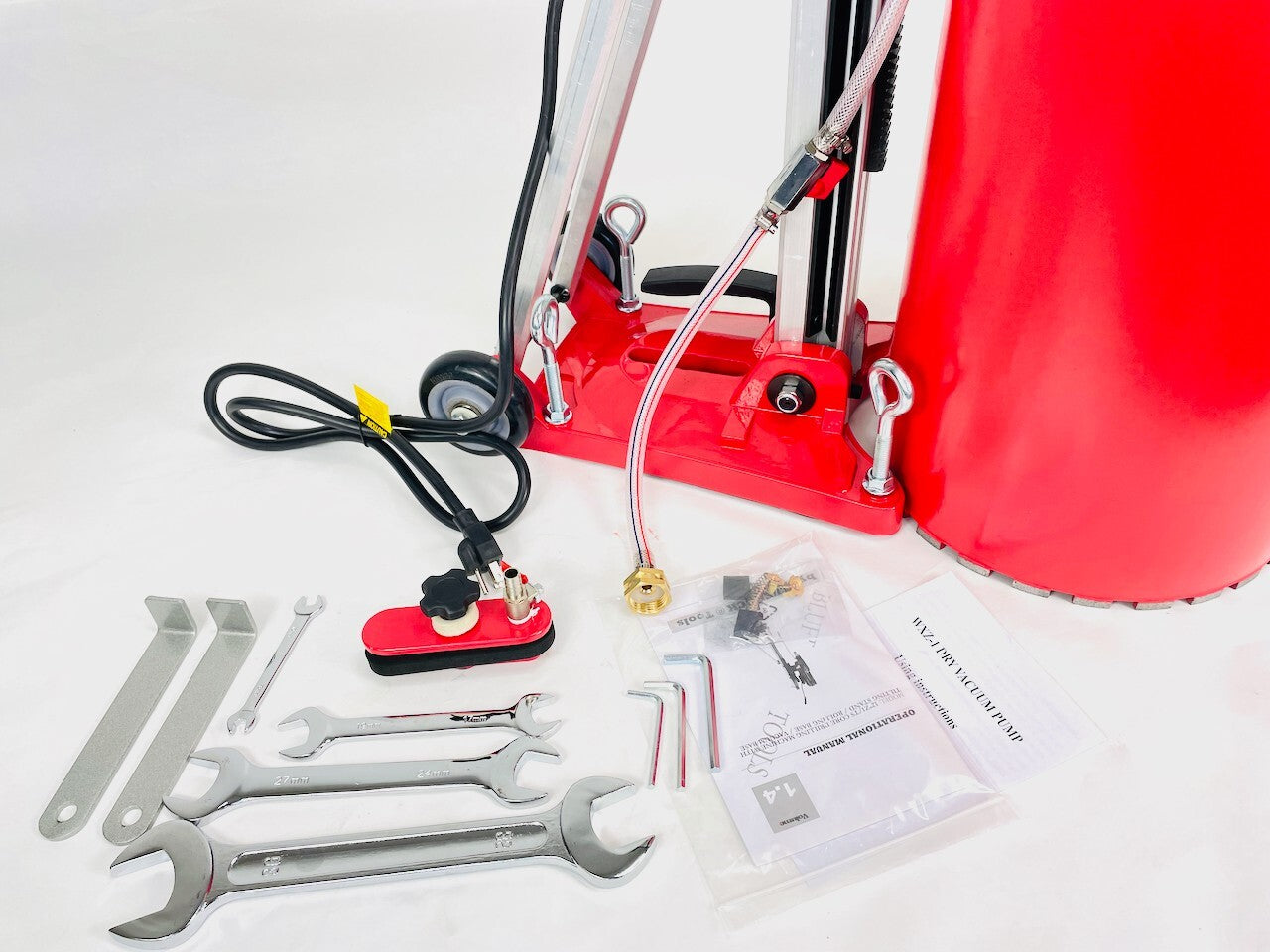 BLUEROCK ® Tools 12Z1 T/S CONCRETE CORE DRILL 2 SPEED W/ TILTING STAND